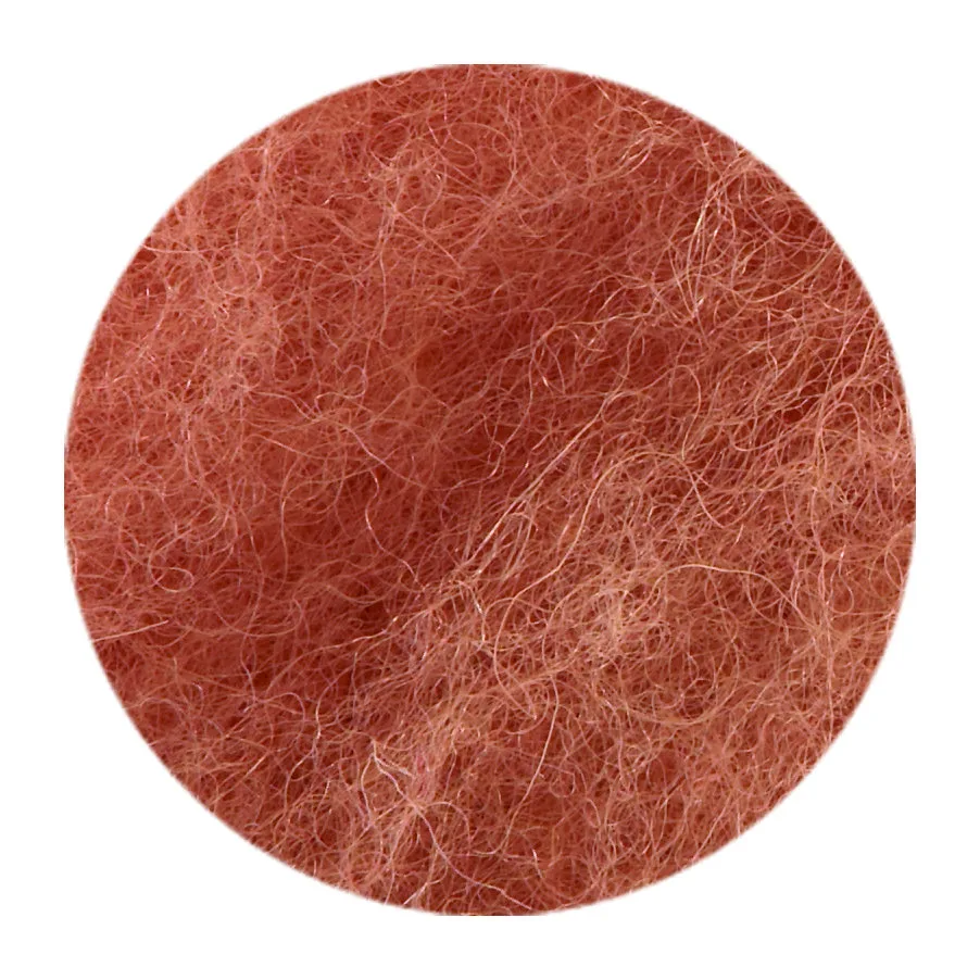 Filges Felting Wool Plant-dyed - Salmon