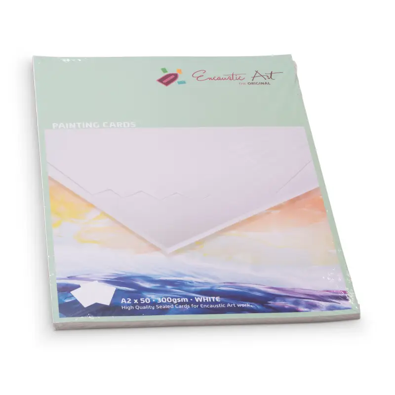 Encaustic Cards