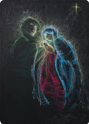 Chalkboard Art Poster - Christmas Eve