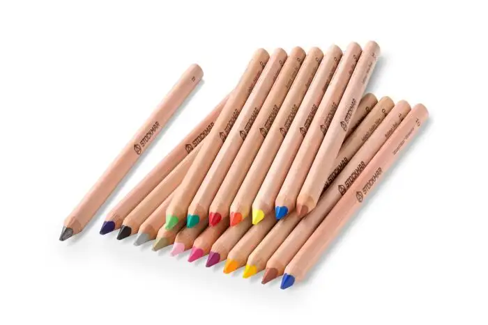Stockmar coloured Pencils Triangular Single