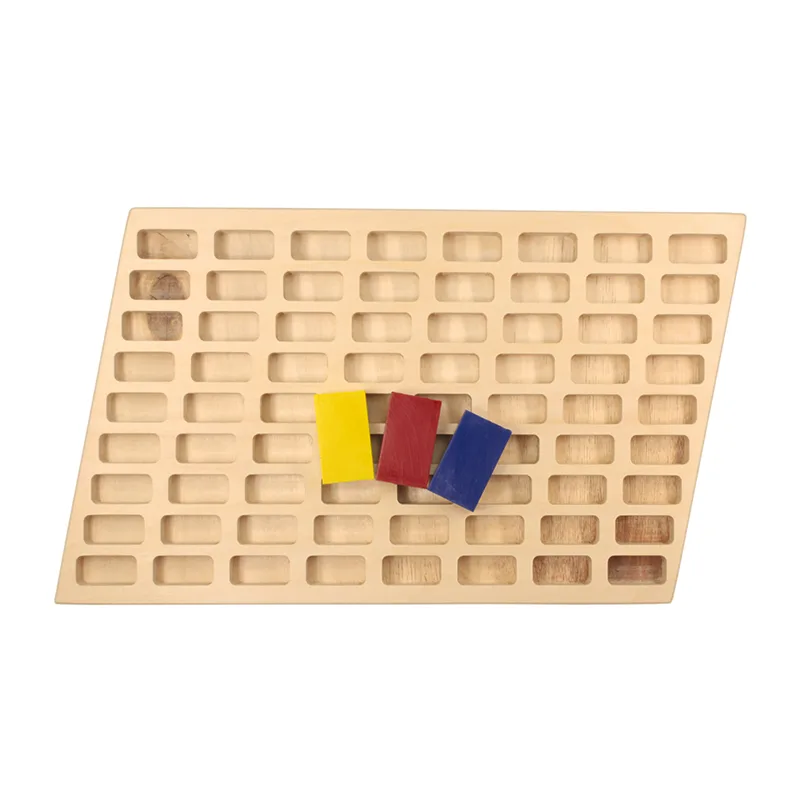 Stockmar display for 72 blocks