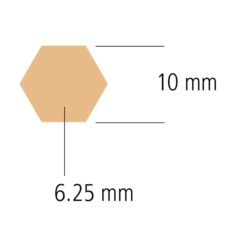 Stockmar coloured Pencils Hexagonal box of 19 - Gold