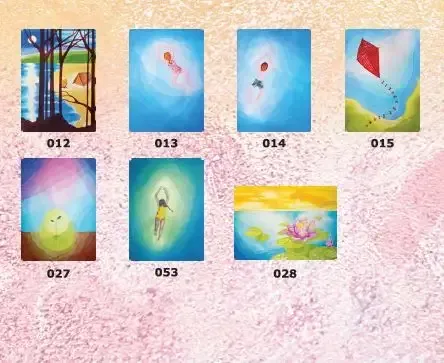 Postcards Kapitein Kalk - Assorted Watercolors - 7 pieces
