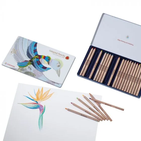 Stockmar coloured Pencils Triangular Assortment 24+1
