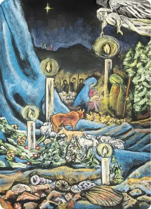 Postcards Kapitein Kalk - Advent