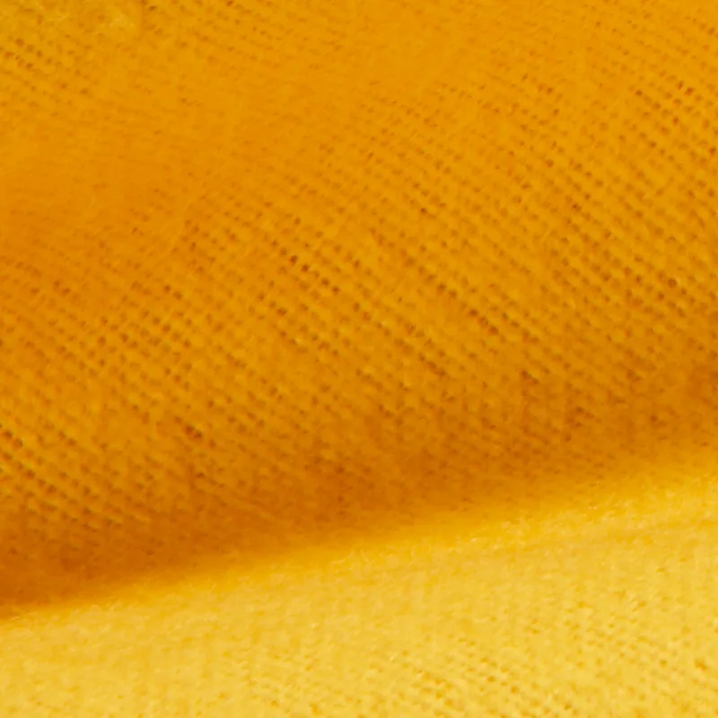 Puuvillane flanell 130x500cm - kuldkollane