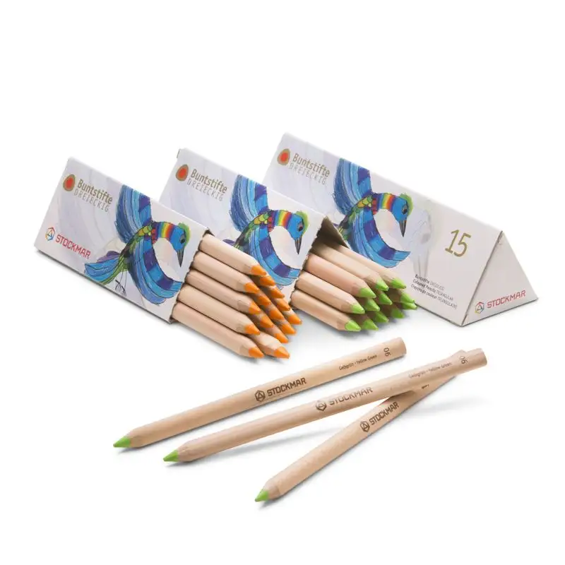 Stockmar coloured Pencils Triangular Box of 15