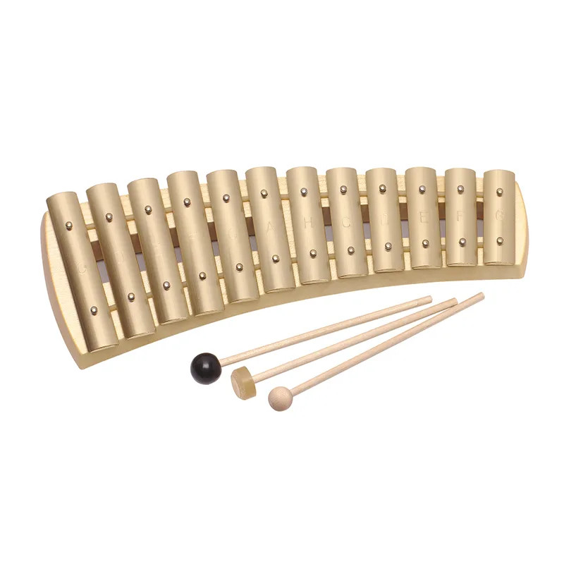 Auris Glockenspiel Diatonic 12 Tone w/ 3 Mallets (KDH-012)