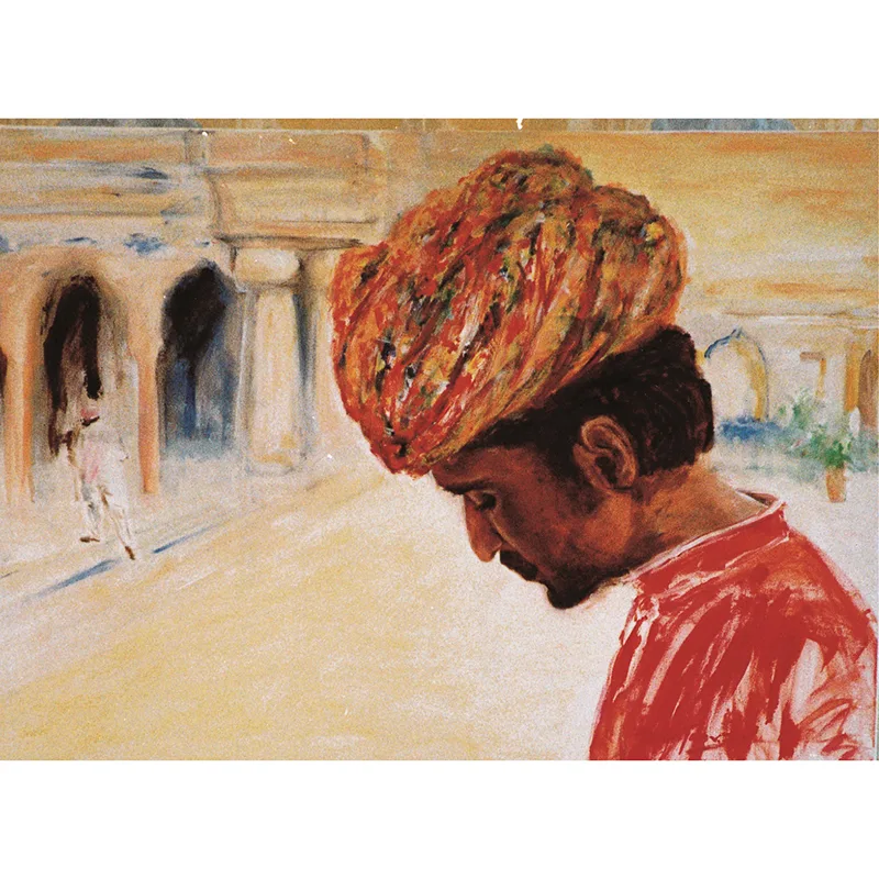 Marjan van Zeyl atvirukai - Vyras Samode Haveli rūmuose