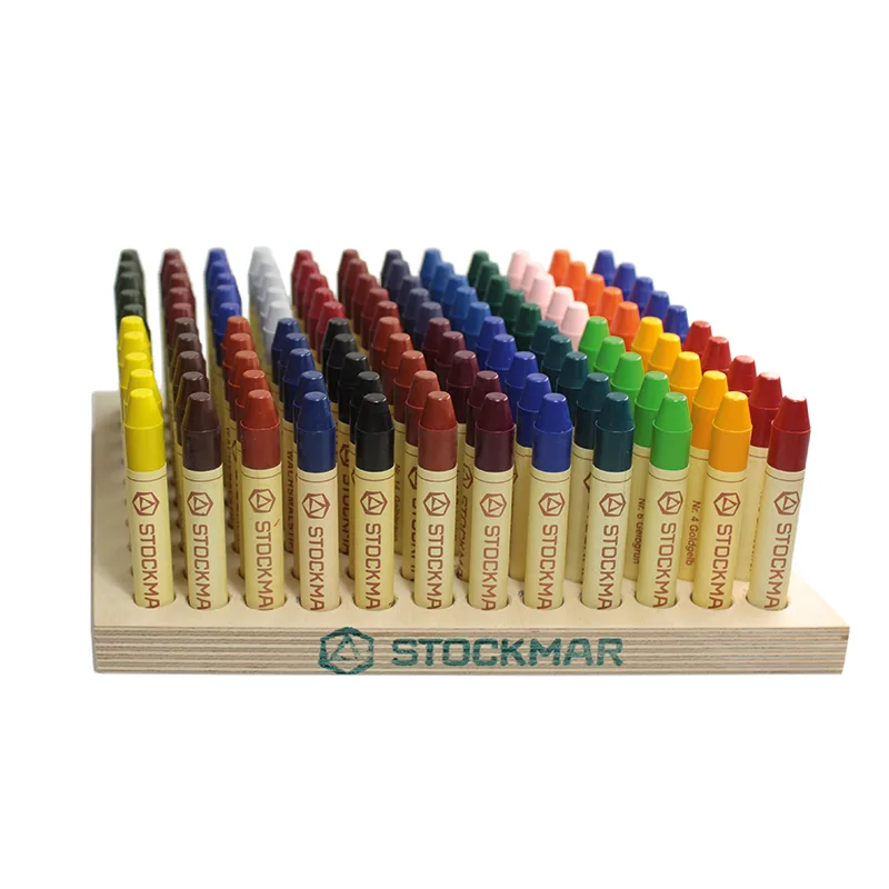 Stockmar display for 120 crayons