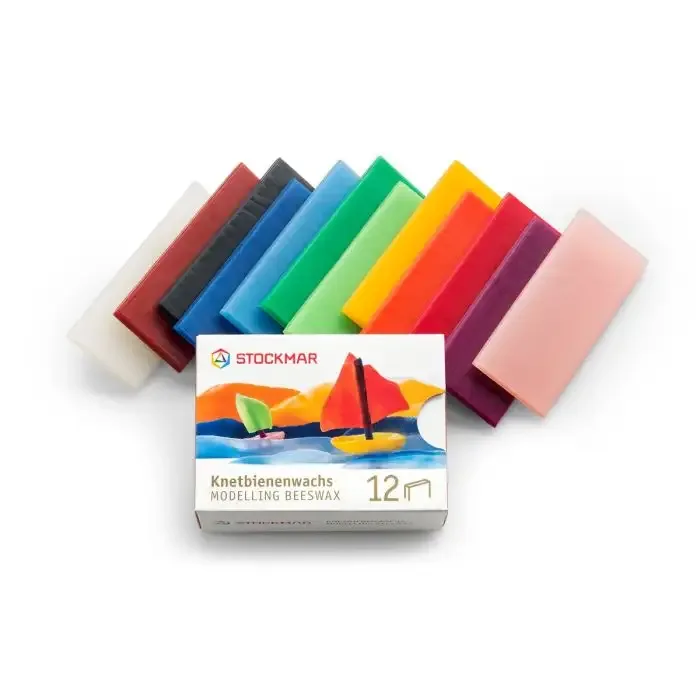 Stockmar Modelling Beeswax Box - 12 Assorted