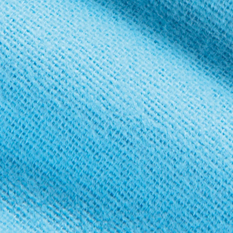 Puuvillane flanell 130x500cm - helesinine