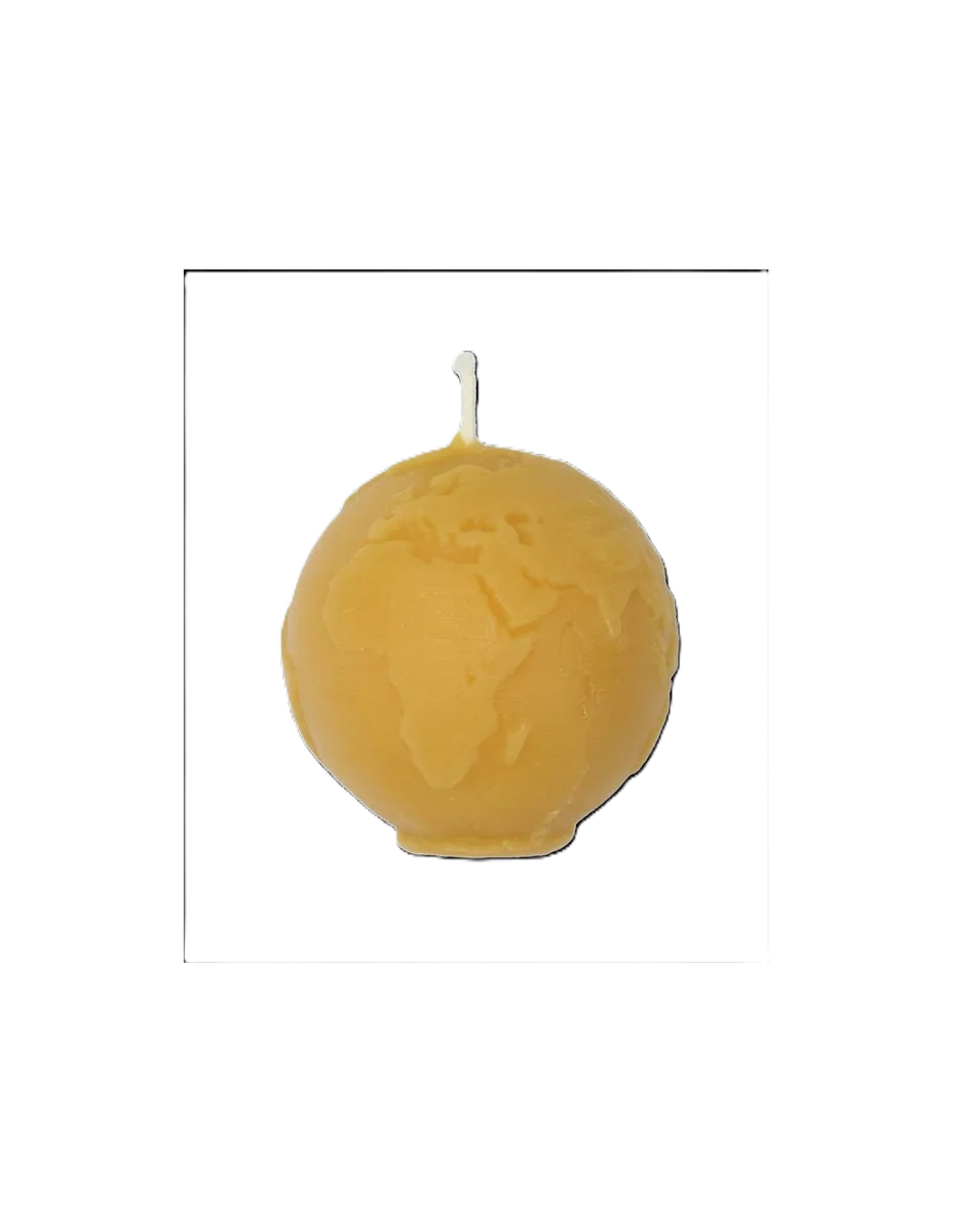 Dipam Candle Globe Light WL 56 mm 9 Pieces - Beeswax