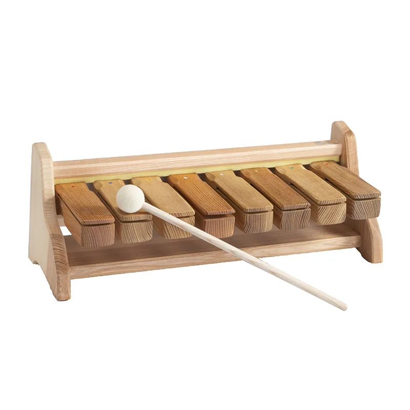 Choroi Pentatonic Xylophone Blocks Set 7 Blocks w/ Stand &amp; Mallet