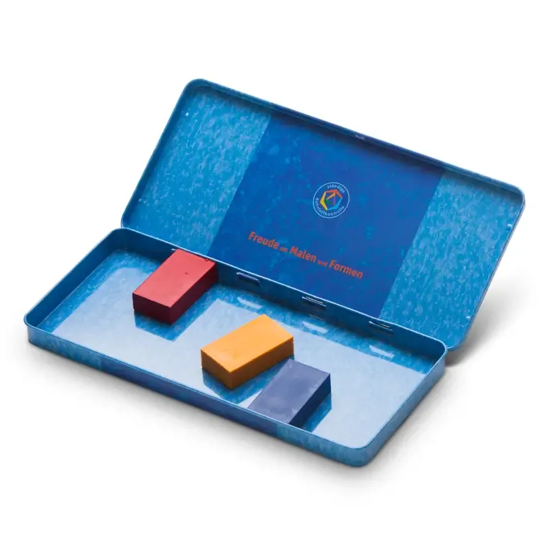 Stockmar Empty Tin for 16 Wax Crayon Blocks