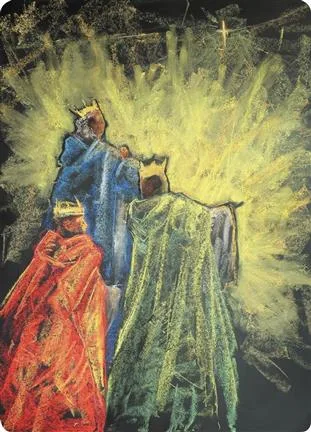Chalkboard Art Poster - Epiphany