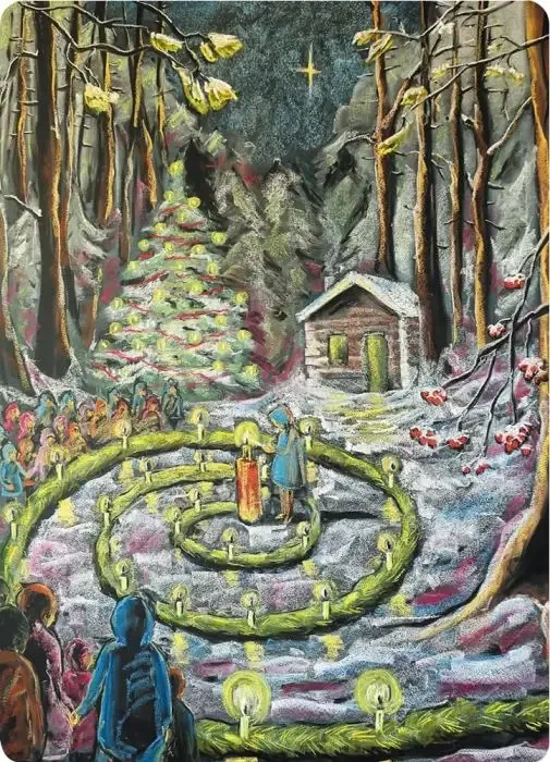 Postcards Kapitein Kalk - December Light