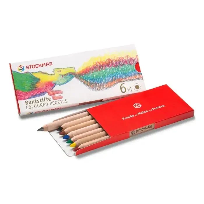 Stockmar coloured Pencils Triangular Assortment 6+1