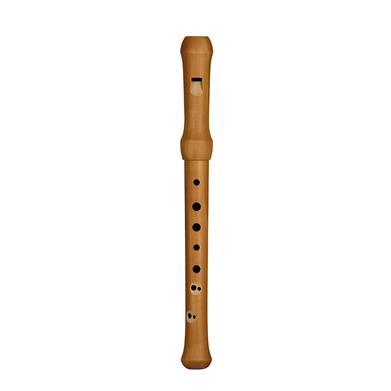 Mollenhauer soprano išilginė fleita, Waldorfo leidimas, barokinė pirštuotė, viengubos skylutės, 442 Hz su valymo strypeliu &amp; tepalo dėžute (19141)