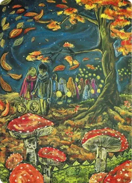 Postcards Kapitein Kalk - Autumn