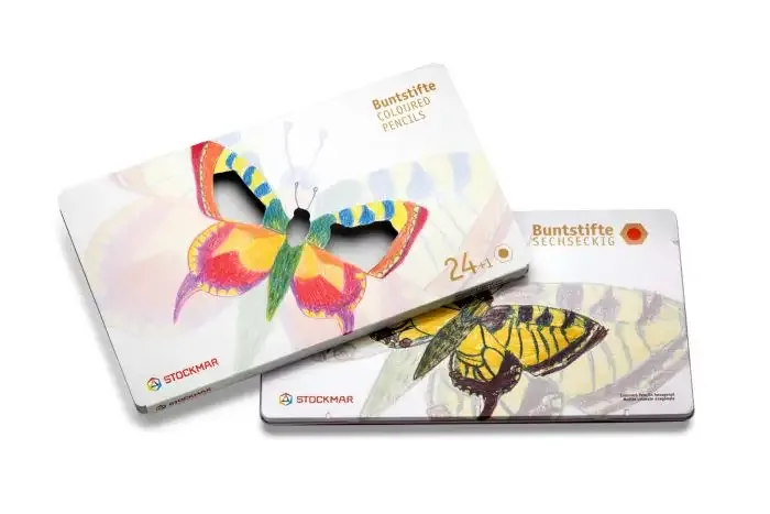 Stockmar coloured Pencils hexagonal Assortment 24+1