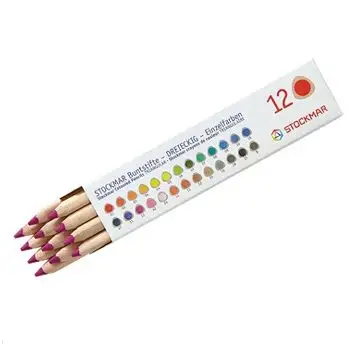 Stockmar coloured Pencils Triangular Box of 12
