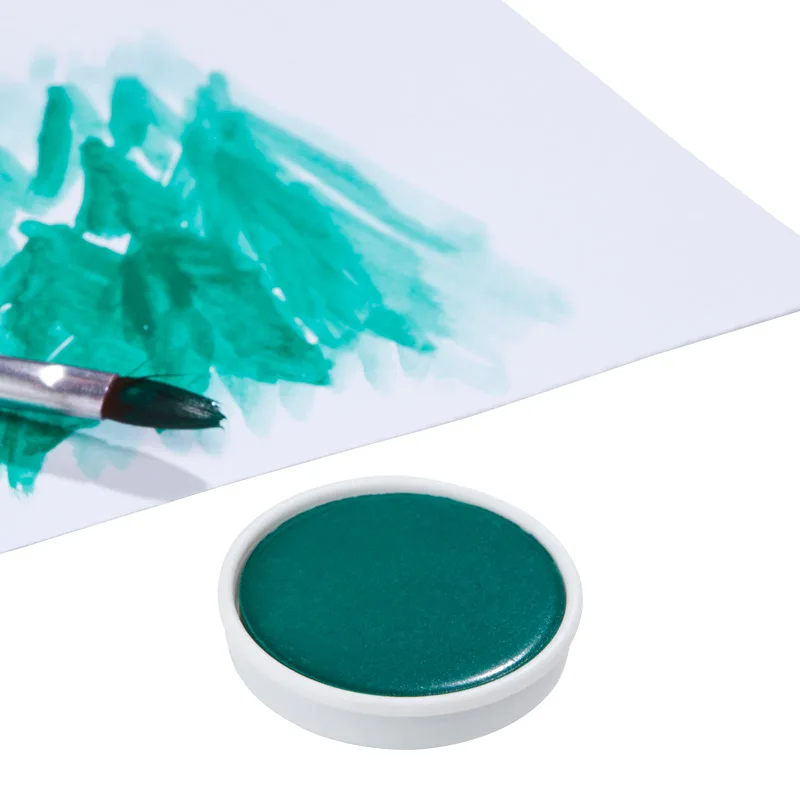 Stockmar Opaque colourbox Replacement colour 10 Pieces - Blue Green