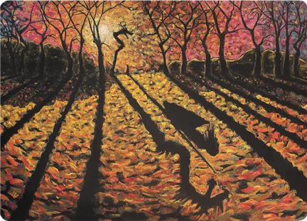 Postcards Kapitein Kalk - Autumnal mood