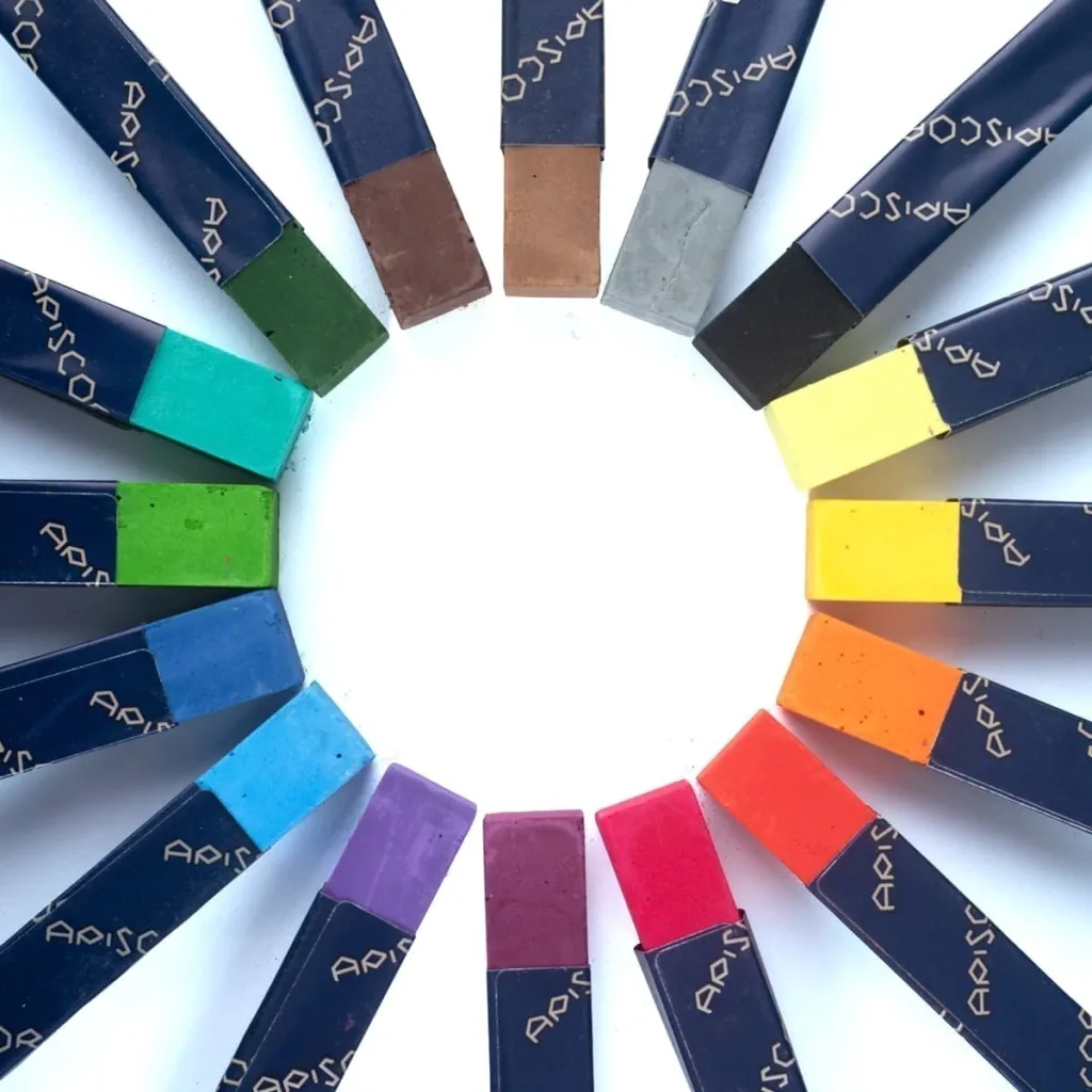 APISCOR blackboard chalk - 12 pcs of single colour
