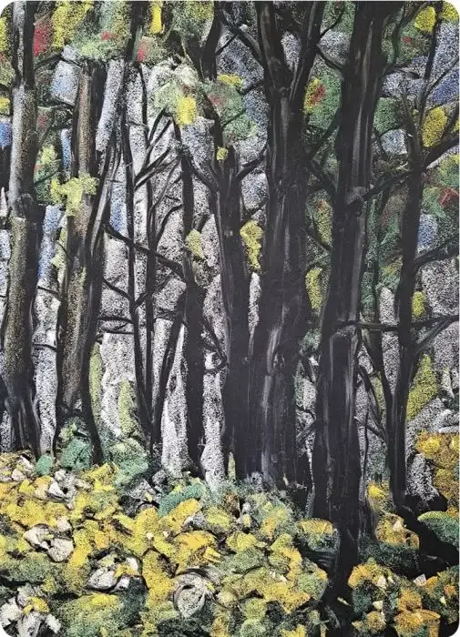 Postcards Kapitein Kalk - Blooming Forest