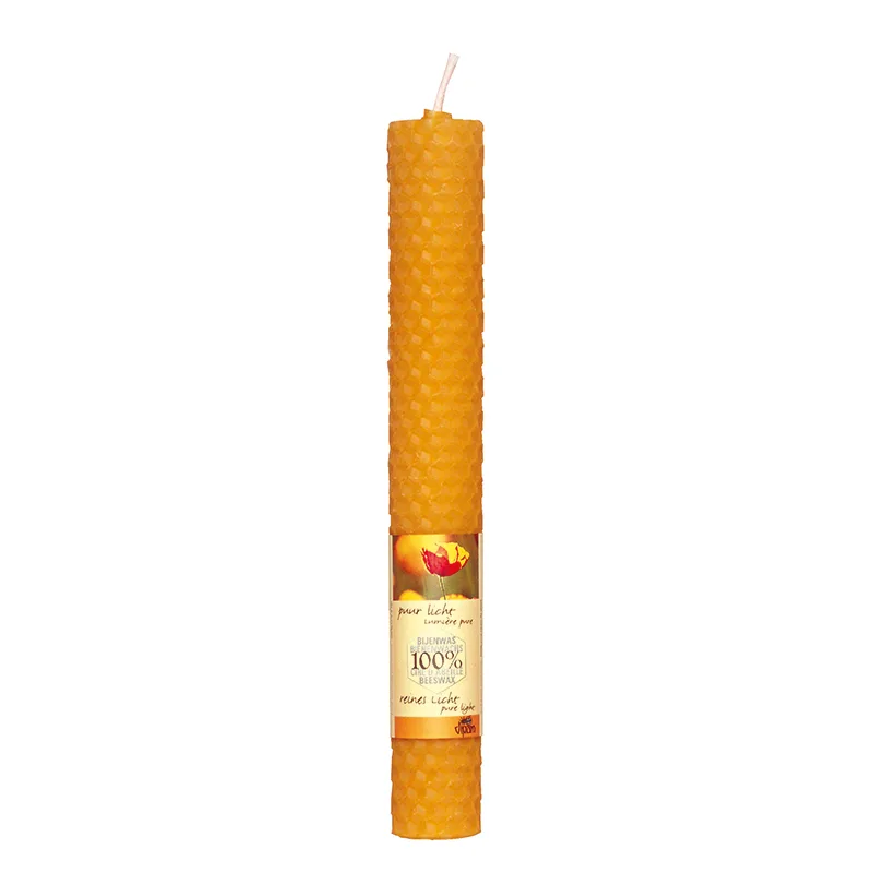 Dipam Honeycomb Candle R10 ø 2.8 x 19 cm 12 Pieces