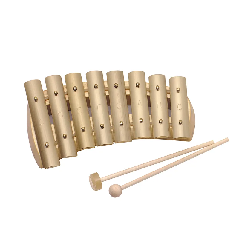 Auris Glockenspiel Diatonic 8 Tone w/ 2 Mallets (KDH-008)