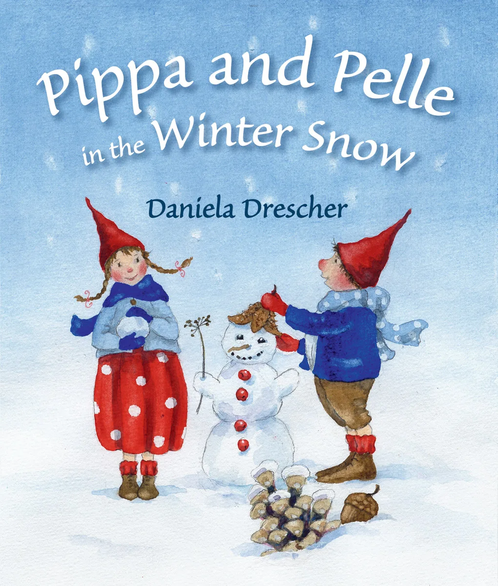 Pippa and Pelle in the Winter Snow - Daniela Drescher