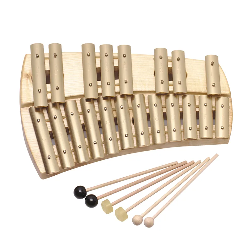 Auris Glockenspiel Chromatic 20 Tone w/ 6 Mallets (KKH)