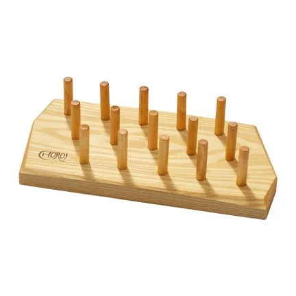 Flute stand for 15 flutes