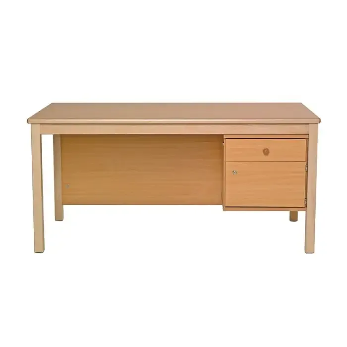 Õpetaja laud AMS 60x140, kõrgus 76 cm – kapp paremal